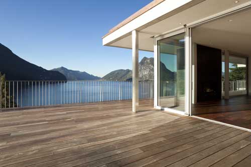 Terrassen pflegen Terrasse